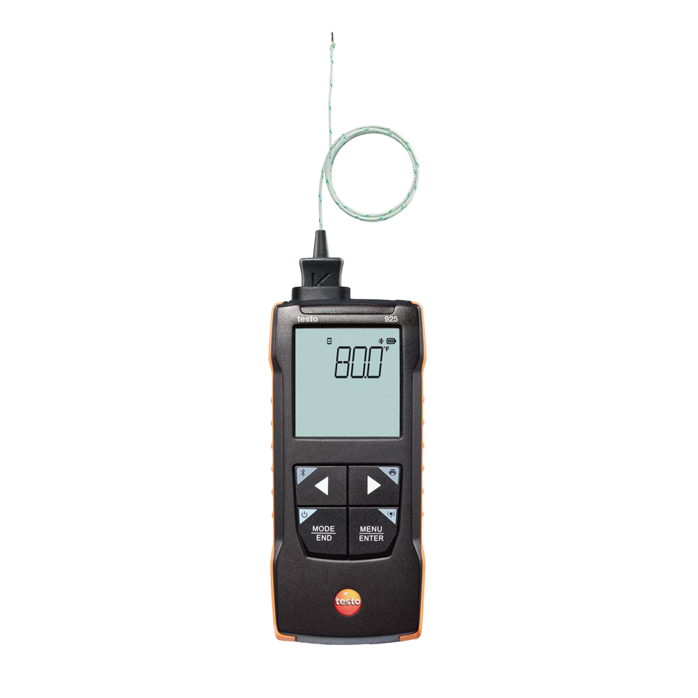 1채널 열전대 온도계 testo925