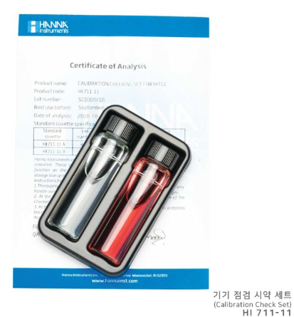 포켓용 총염소측정기 HI 711 (Total Chlorine)