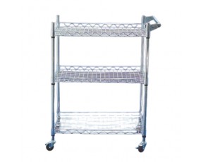 Stainless Wire Cart 3단 스텐 와이어 카트